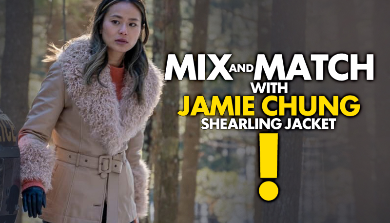 Mix And Match With The Jamie Chung Shearling Jacket