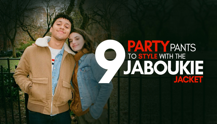 9 PARTY PANTS TO STYLE WITH THE JABOUKIE WHITE JACKET