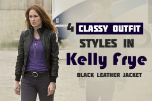 4 CLASSY OUTFIT STYLES IN KELLY FRYE BLACK LEATHER JACKET