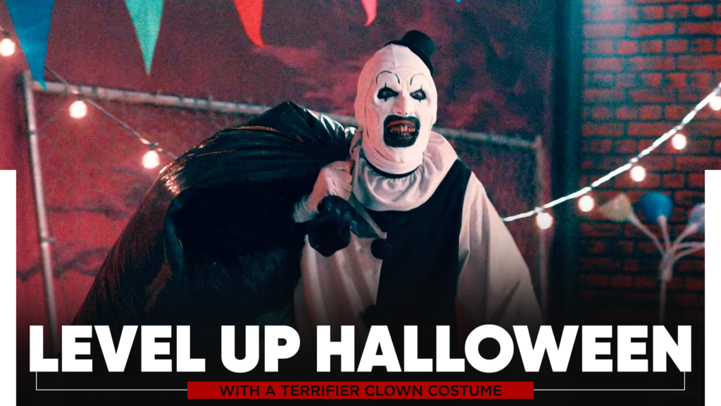 Level Up Halloween with a Terrifier Clown Costume